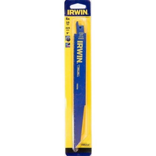 Irwin 10504139 Tigersågblad 225 mm, 10 TPI, 5-pack