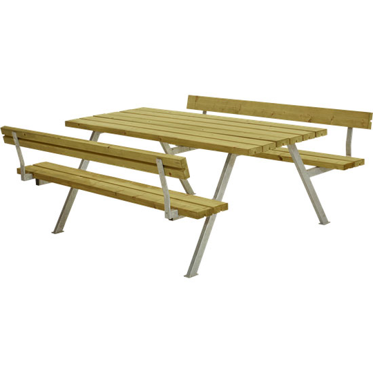 BÄNKBORD ALPHA 177 2 RYGGSTÖD PLUS