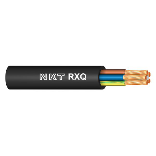 NKT TFX420113-0 Jordkabel RXQ, 0.6/1KV 3G1.5 mm², 1 m kapad