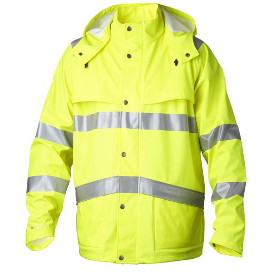 Top Swede 9394 Regnrock 80 cm, varsel, gul XS