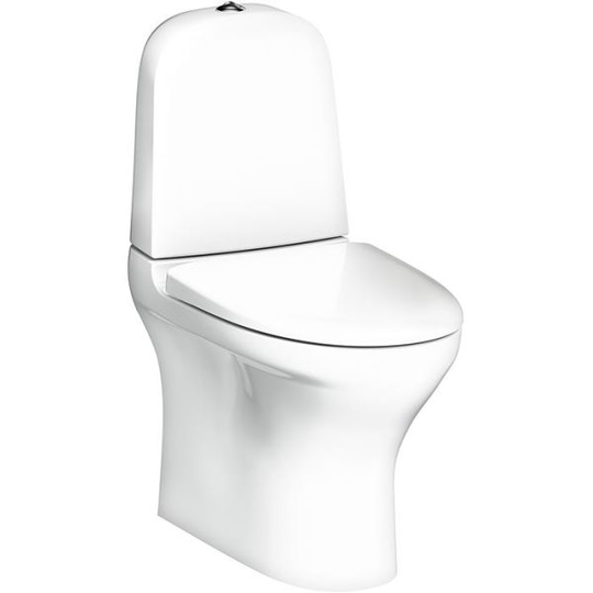 Gustavsberg Estetic 8300 Toalettstol med soft-close, vit