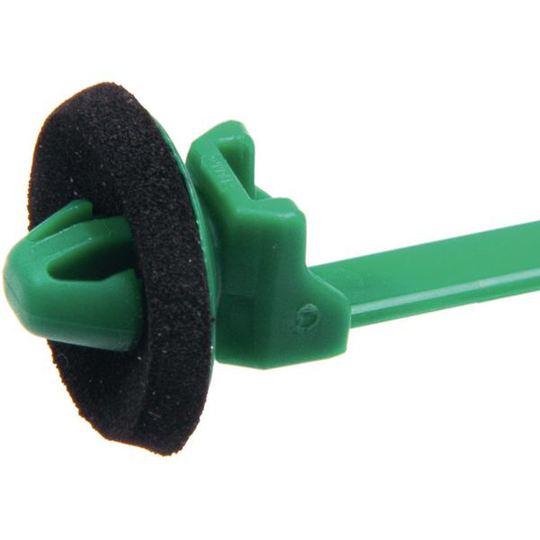 Hellermann Tyton 126-03100 Buntband med pilspetsfäste och tätning, 500-pack