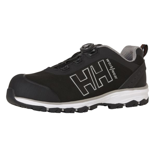 Helly Hansen Workwear Chelsea Evo BOA Wide Skyddssko S3, svart/grå, komposithätta 36