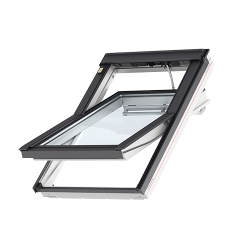 Pivåhängt med fjärrstyrning Velux takfönster 6 x 12, Solo 7, El (230V)