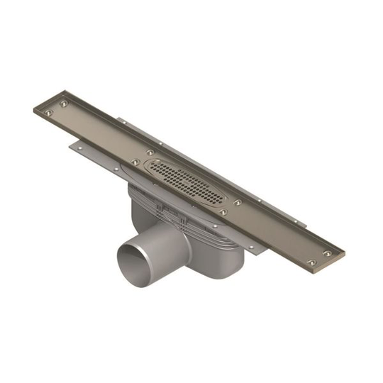 Purus Line 7114615 Golvbrunn sidoutlopp 75 x 600 mm