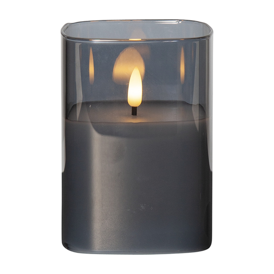 BLOCKLJUS LED FLAMME SVART Star Trading