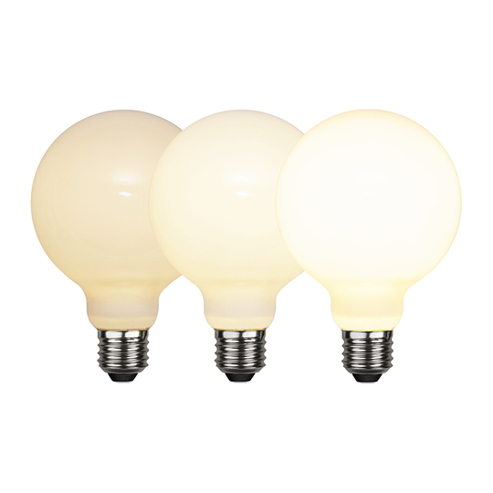 LED-LAMPA E27 G95 OPAQUE FILAMENT RA90 3-STEP Star Trading