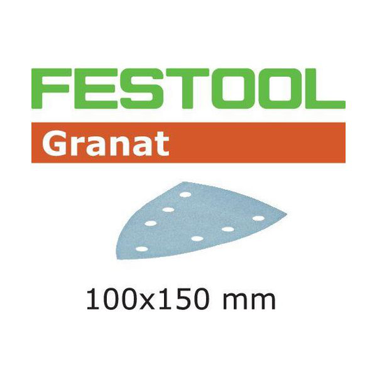 Festool STF GR DELTA Slippapper 7-hålat, 50-pack P40