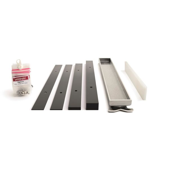 Unidrain HighLine Cassette 1940 Avloppspanel 900x15 mm 1000x12 mm