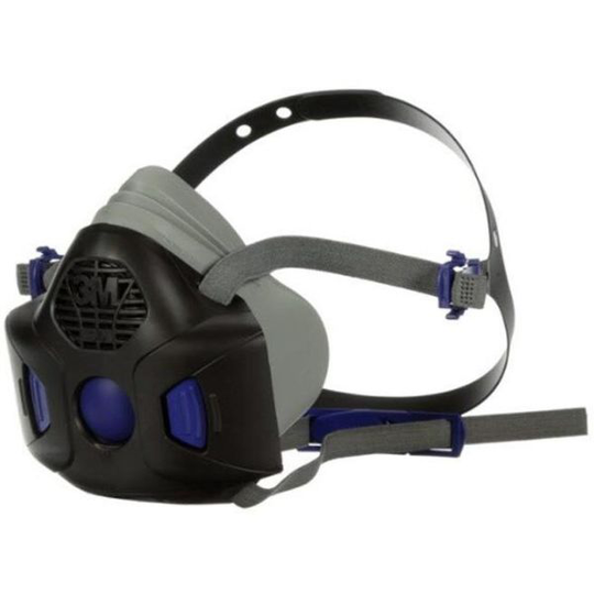 3M Secure Click HF-803SD Halvmask med talmembran, utan filter Strl L