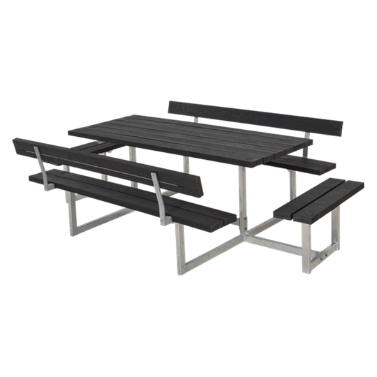 BÄNKBORD BASIC RETEX 2 RYGGSTÖD PLUS