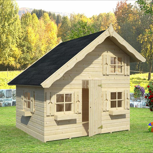 Lekstuga Tom 4,0 m² Shingel, Obehandlad