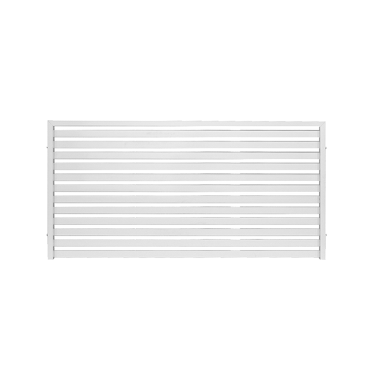 Skärm Horizont 2 Jabo - Vit, aluminium, 180x90cm