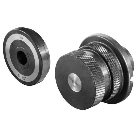 REMS 347040 Spårrulle för rillanordning DN 25–300, par 8 - 12"