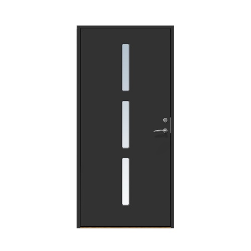 Ytterdörr Stabil Lund 9 x 20, Vänsterhängd, Svart