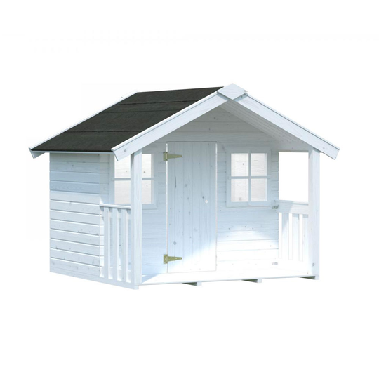 Lekstuga Felix 2,0 m² Shingel, Vit
