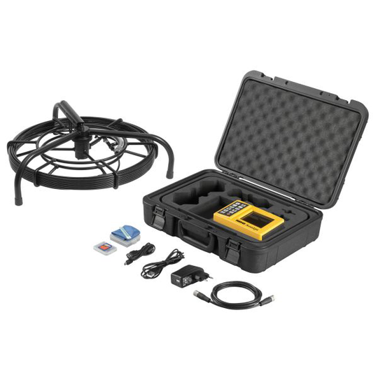 REMS CamSys Set S-Color Rörinspektionskamera Ø5,4 mm, 30 m kabel, för rör Ø50–150 mm