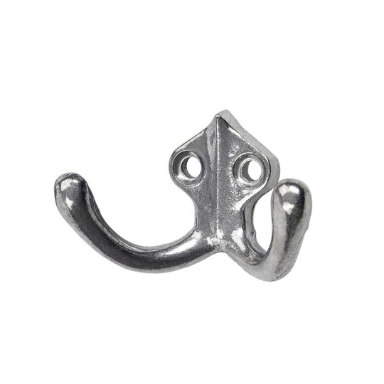Habo 27235 Klädkrok aluminium, 2-pack