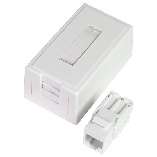 Elko EKO02810 Modularuttag snäppfastsättning 1 koppling