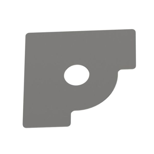 MarMan Tools RP2.0-32 Reduceringsplatta för fräsar, IP2.0 & alla RL2.0-versioner Ø 32 mm