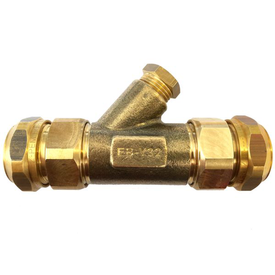 Ebeco EB-Y32 Y-koppling med trycknippel och packning 32 mm