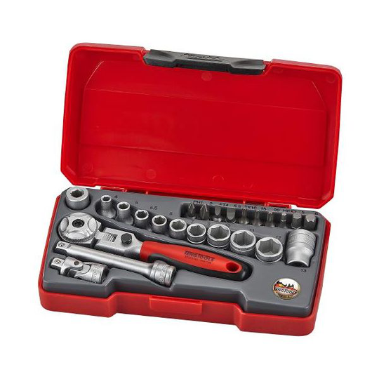 Teng Tools T1424S Hylsnyckelsats 24 delar