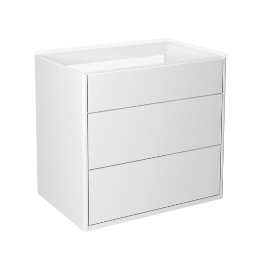 Gustavsberg Graphic Kommod 60 cm, utan tvättställ Vit