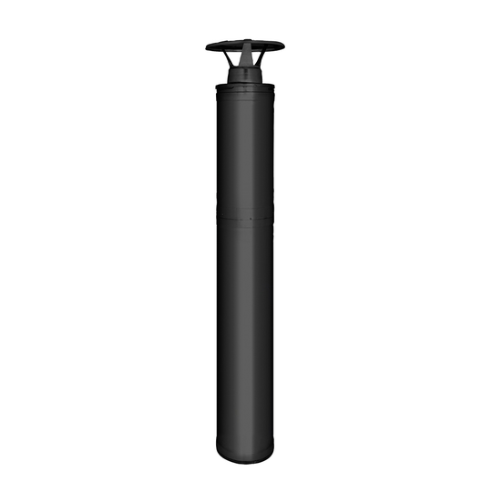 för bastu Harvia Stålskorsten 1500 mm Svart