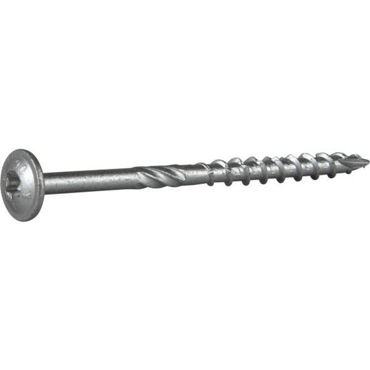 ESSVE 113111 Träskruv 6 mm Ø, WAF, CorrSeal 90 mm, 100-pack