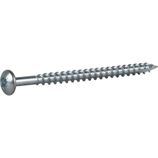 ESSVE 127179 Träskruv 5 mm Ø, TX25, helgängad, FZB 70 mm, 100-pack