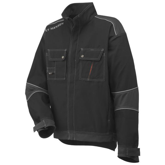 Helly Hansen Workwear Chelsea 76041-999 Jacka svart/grå, fodrad S