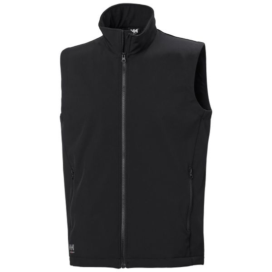 Helly Hansen Workwear Manchester 2.0 Softshellväst svart XXL
