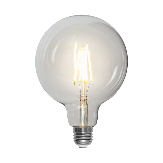 LED-LAMPA E27 G125 CLEAR Star Trading