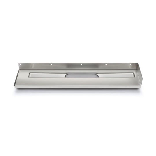 Unidrain 7121894 Avloppsarmatur öppen vänstersida, rostfritt stål 700 mm