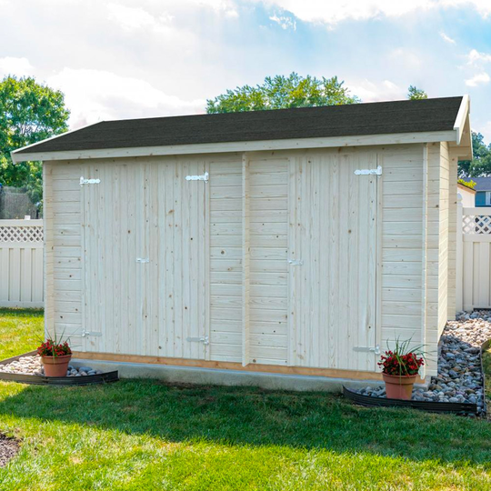 Förråd Jari 9,4 + 15 m² Shingel, 9,4 m²