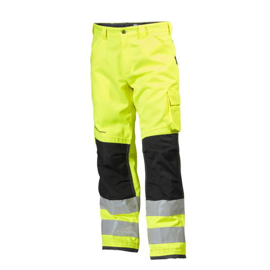 Helly Hansen Workwear Alna 77411-369 Arbetsbyxa varsel, gul/svart C44