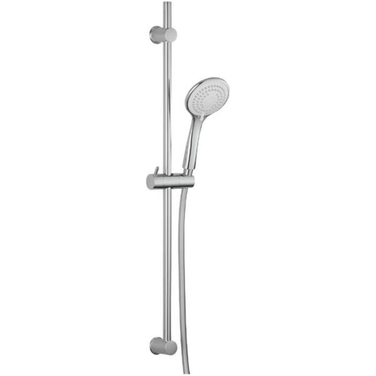 Adora Pompan Duschset Ø 100 mm, 3-strålig, vit/krom