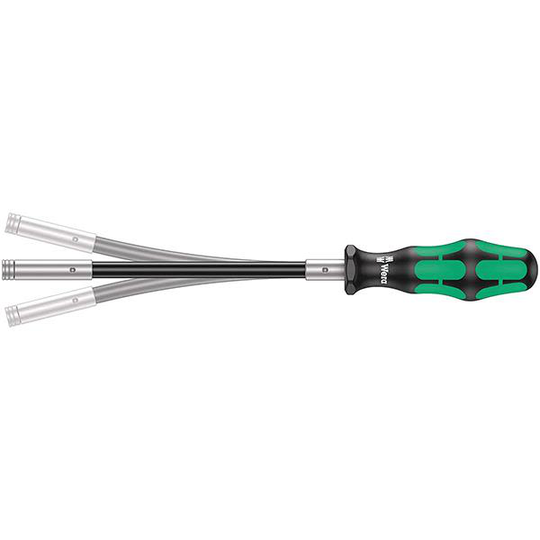 Wera 393 S Bitshandtag extra slim, böjligt skaft