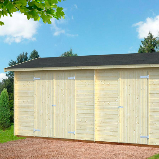 Förråd Jari 9,4 + 15 m² Ingen, 15 m²