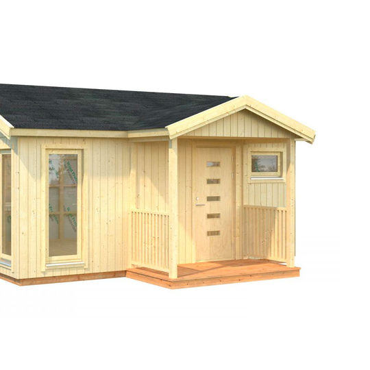Till stugan Pernilla Veranda 3 m² Shingel