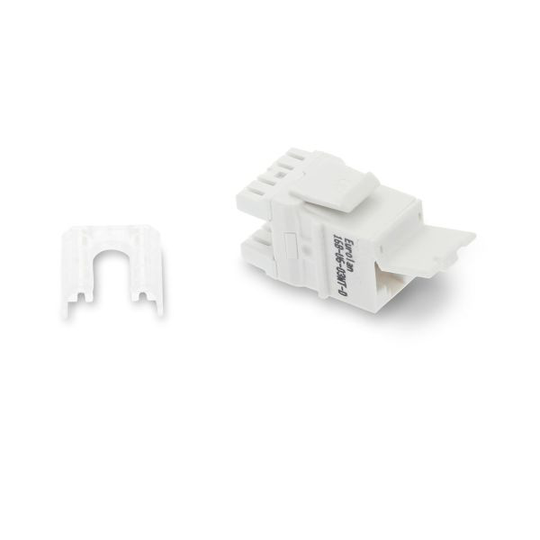 Eurolan 16B-U6-03WT-D Keystoneuttag RJ45, Cat 6 UTP, Eurolan
