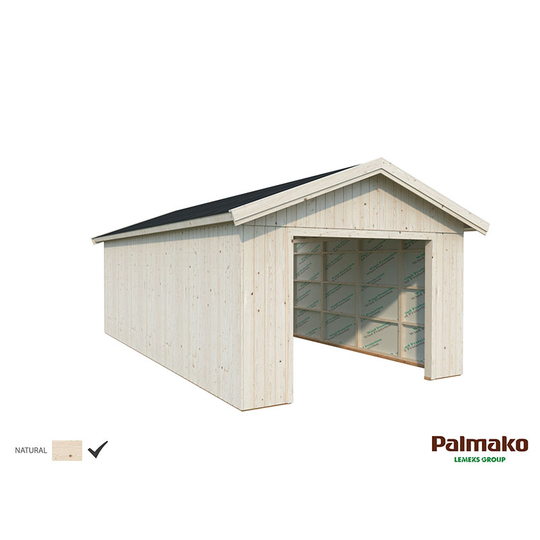 GARAGE STEN 24,9 M2 UTAN PORT PALMAKO