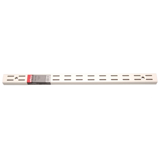 Väggskena Rack System - 71cm, vit