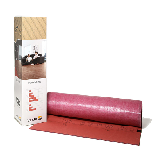 Golvvärmematta Veria Clickmat 100 W 3 m²