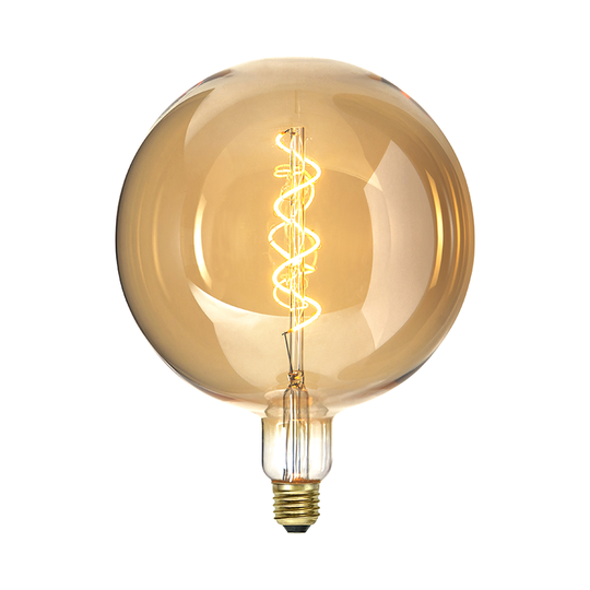 LED-LAMPA E27 G200 INDUSTRIAL VINTAGE AMBER Star Trading