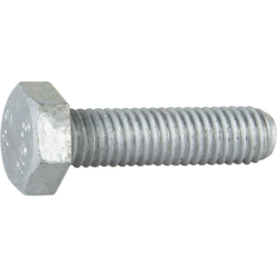 ESSVE 61090083 Sexkantsskruv M8 x 30 mm, helgängad, FZV, 50-pack