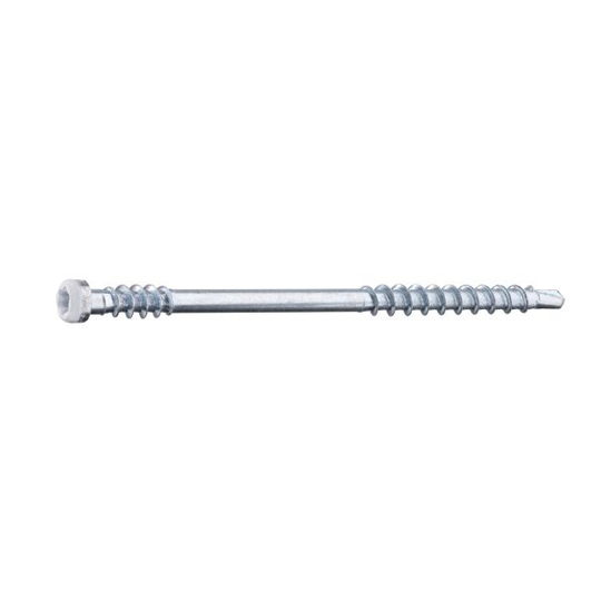Grabber LTX62VITC Listskruv med bits 3,3 x 62 mm, 100-pack Vit