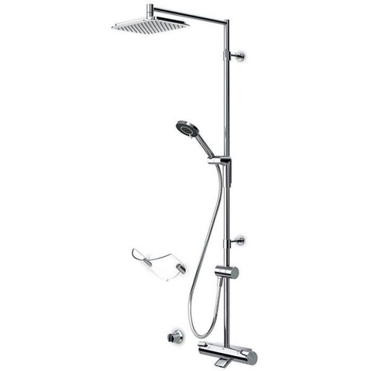 Oras Optima Rain Shower 7152 Takduschpaket med takduschset och badkarsblandare, 160