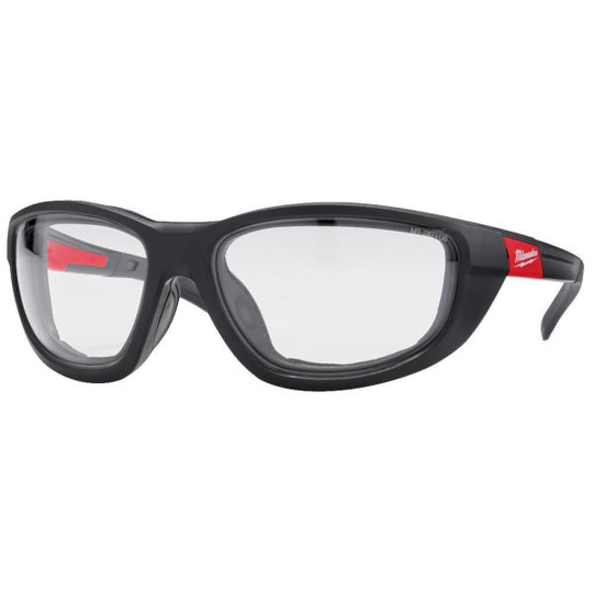 Milwaukee Premium Skyddsglasögon klara linser, im/repskydd