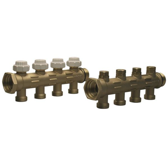 Uponor WGF 1 Fördelare c/c 50 mm 4 avstick